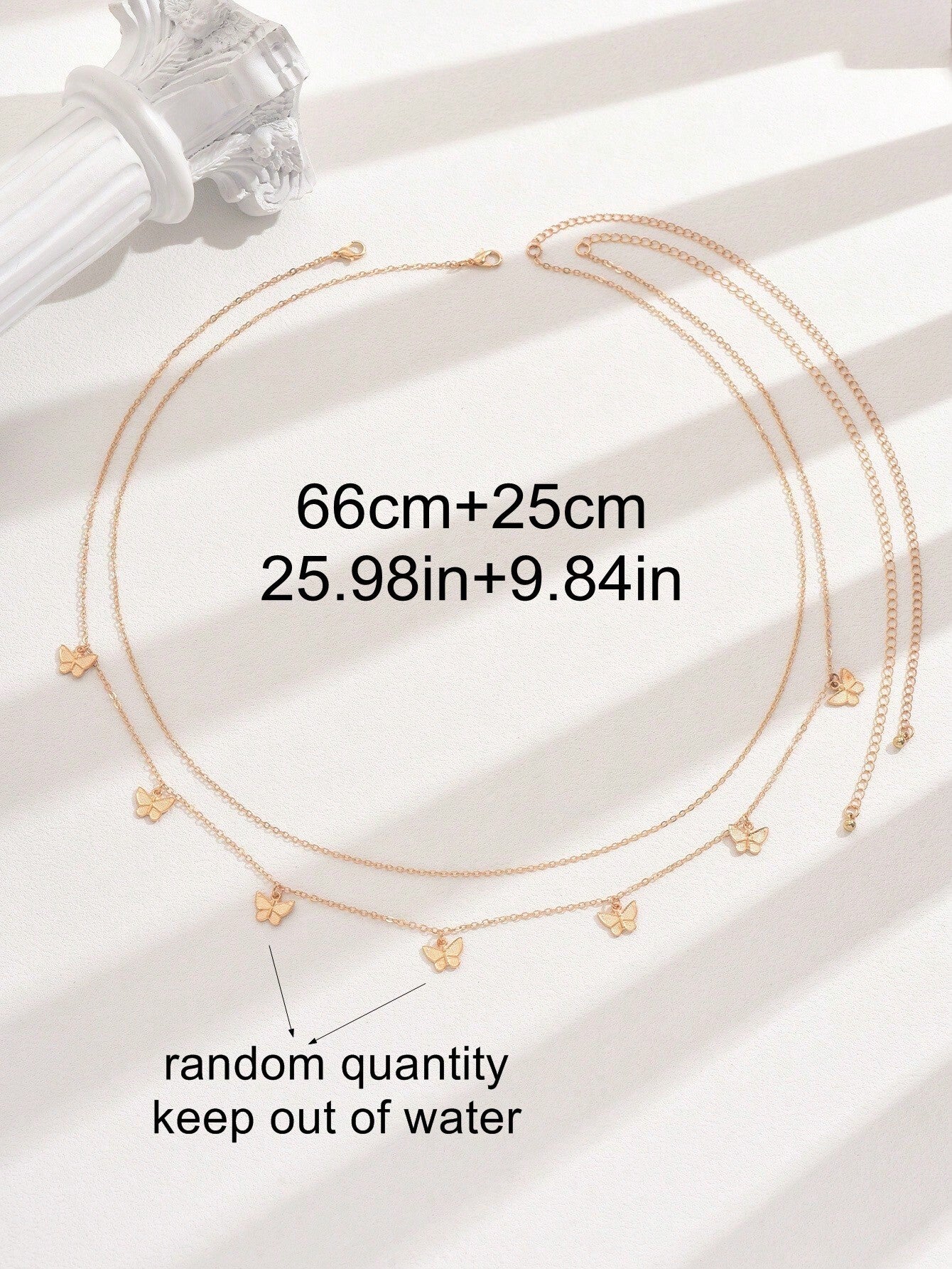 2Pcs/Set Random Quantity Faux Turquoise Disc Pendant Waist Chain, Resort Style