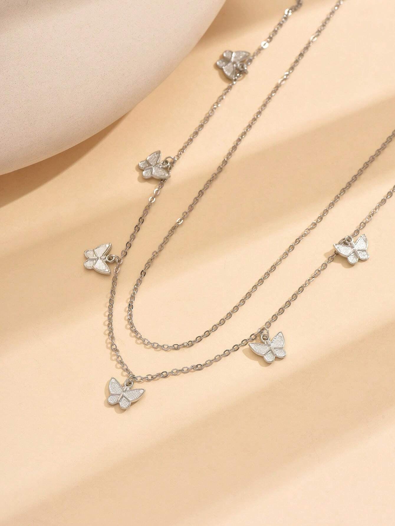 2Pcs/Set Random Quantity Faux Turquoise Disc Pendant Waist Chain, Resort Style